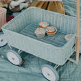 Load image into Gallery viewer, (Vintage Blue Rattan)
